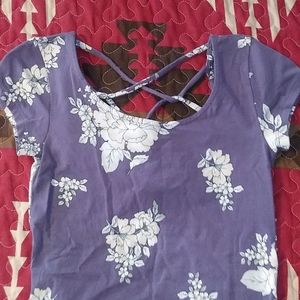 Floral tee